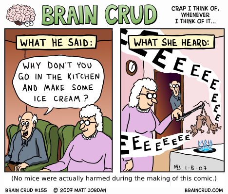 What she heard...